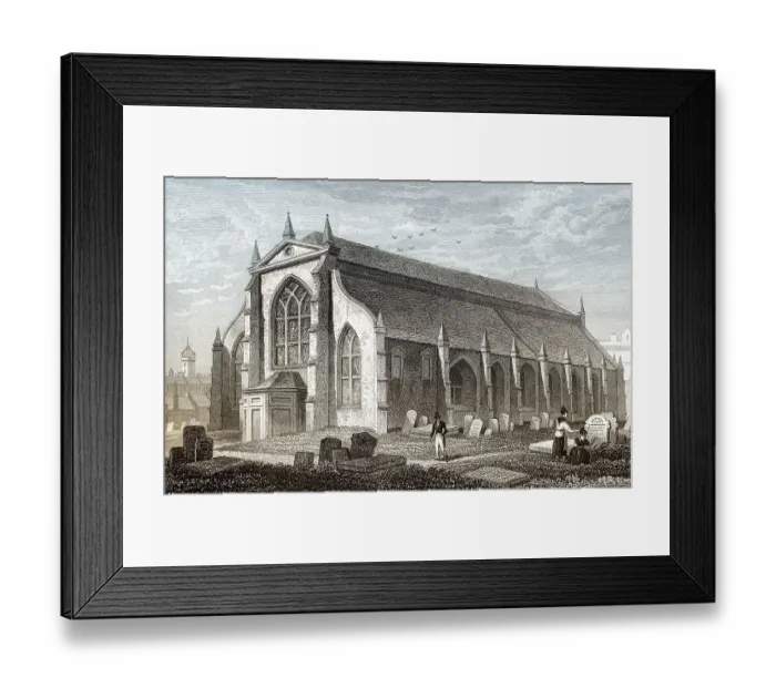 Framed Print : Greyfriars Kirk, Edinburgh, Scotland
