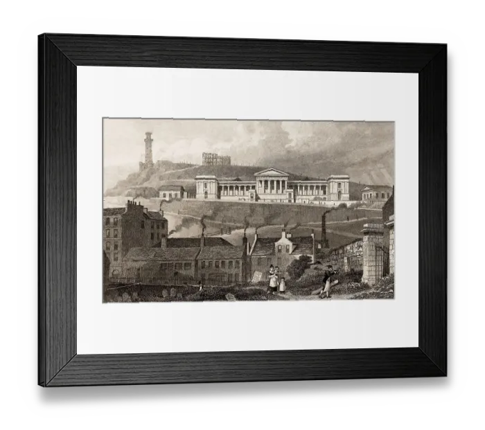 Framed Print : The Old Royal High School, Calton Hill