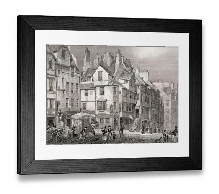 Framed Print : John Knox's House, High Street Framed Print : John Knox's House, High Street