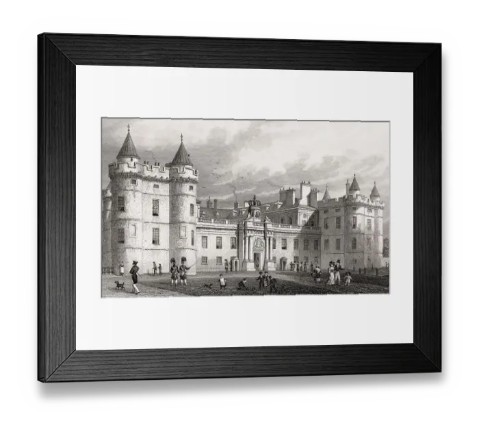 Framed Print : Holyrood Palace, Edinburgh, Scotland Framed Print : Holyrood Palace, Edinburgh, Scotland
