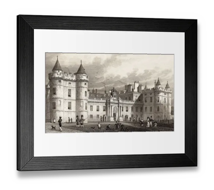 Framed Print : Holyrood Palace, Edinburgh, Scotland Framed Print : Holyrood Palace, Edinburgh, Scotland