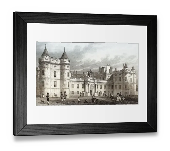 Framed Print : Holyrood Palace, Edinburgh, Scotland