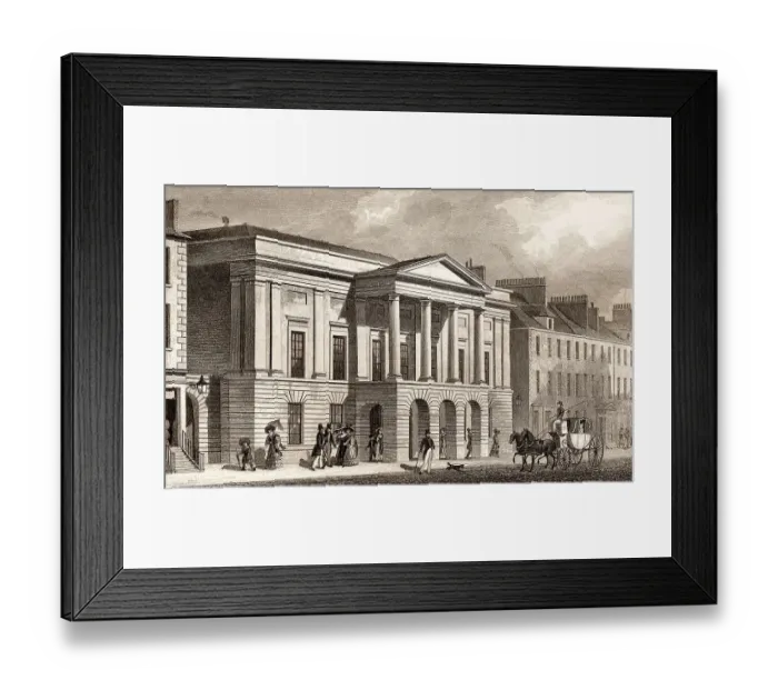 Framed Print : Assembly Rooms, George Street, Edinburgh