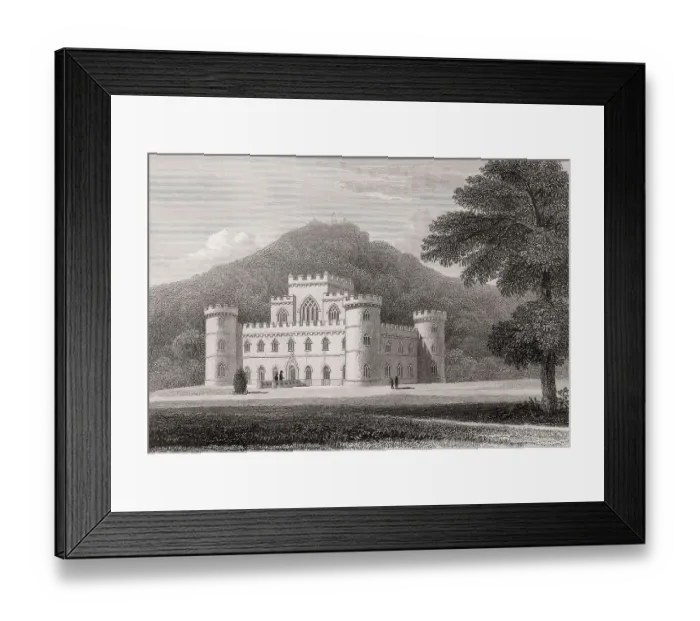 Framed Print : Inveraray Castle, Inveraray county of Argyll