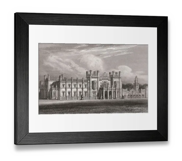Framed Print : Abercairny Castle, Perth and Kinross
