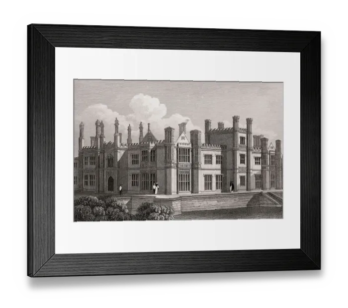 Framed Print : Dalmeny House, close to Dalmeny on the Firth of Forth