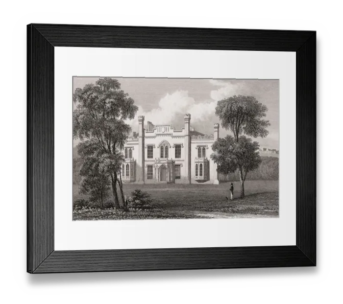 Framed Print : Kincardine Castle, near Auchterarder in Perth and Kinross