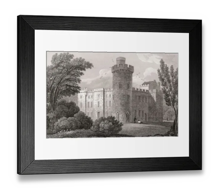 Framed Print : Castle Forbes near Alford in Aberdeenshire Framed Print : Castle Forbes near Alford in Aberdeenshire