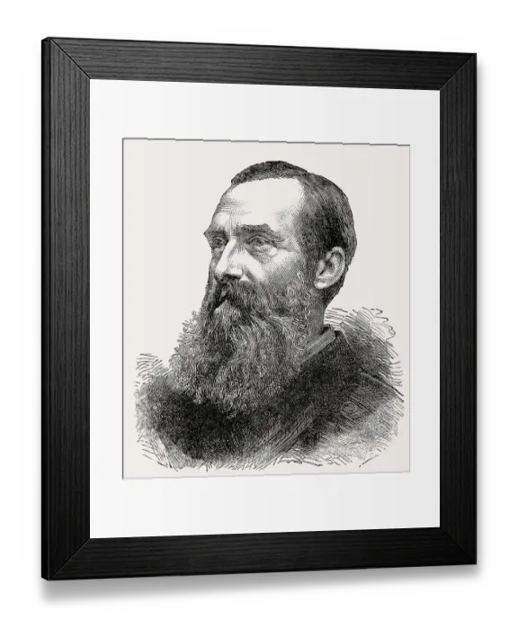Framed Print : General Sir Michael Anthony Shrapnel Biddulph Framed Print : General Sir Michael Anthony Shrapnel Biddulph