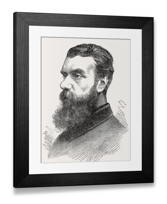 Framed Print : Rev. George Maxwell Gordon, Church Missionary Society Framed Print : Rev. George Maxwell Gordon, Church Missionary Society