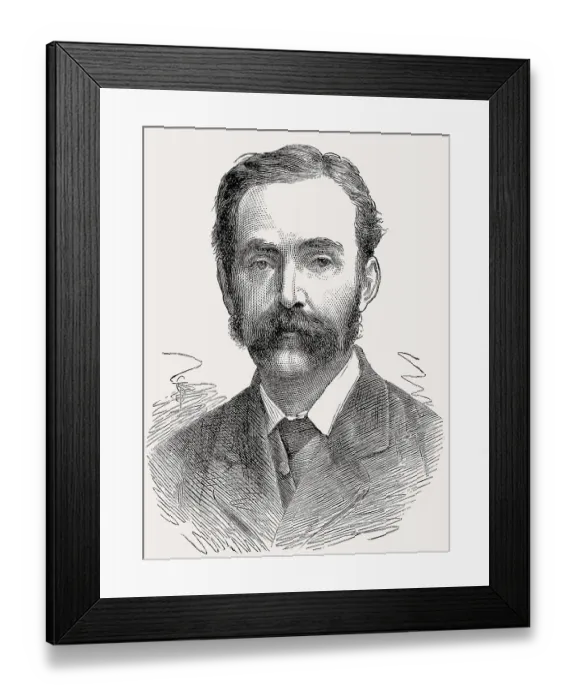 Framed Print : Lt. Col. Arthur Mark Shewell, Commissary-General Framed Print : Lt. Col. Arthur Mark Shewell, Commissary-General