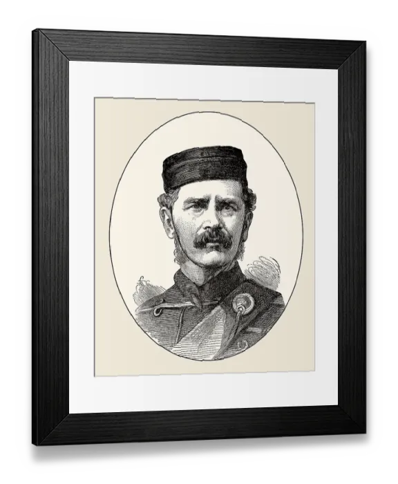 Framed Print : Lieutenant-General Sir Edward Newdigate