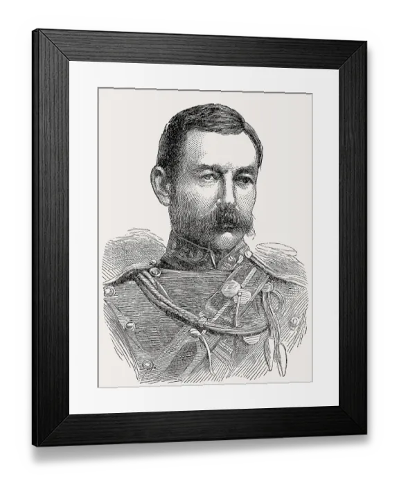 Framed Print : Lieutenant-General Sir Drury Curzon Drury-Lowe