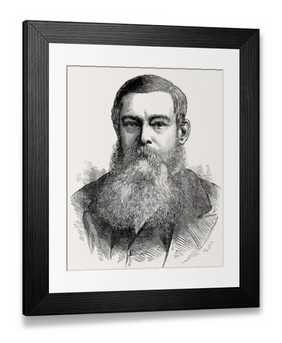 Framed Print : Sir Johannes Henricus Brand, Jan Brand or John Henry Brand Framed Print : Sir Johannes Henricus Brand, Jan Brand or John Henry Brand