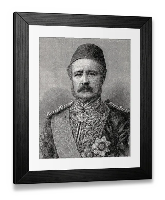 Framed Print : Major-General Charles George Gordon