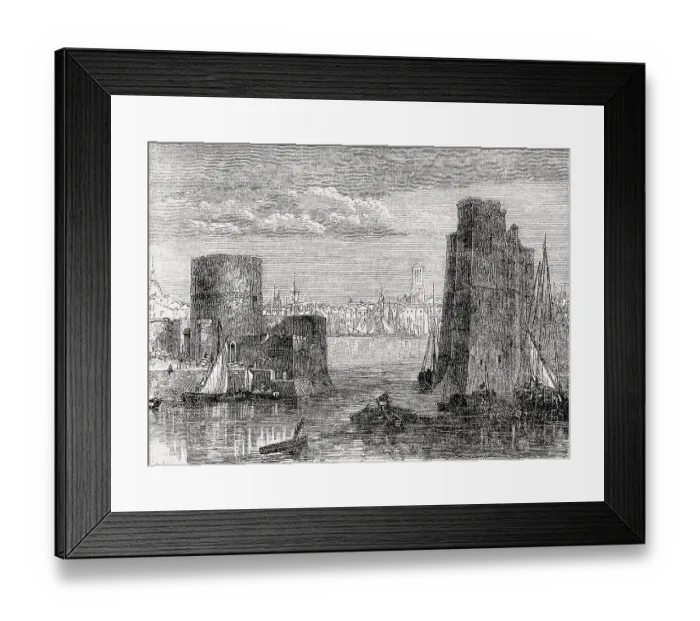 Framed Print : La Rochelle, a city in western France and a seaport on the Bay of Biscay Framed Print : La Rochelle, a city in western France and a seaport on the Bay of Biscay