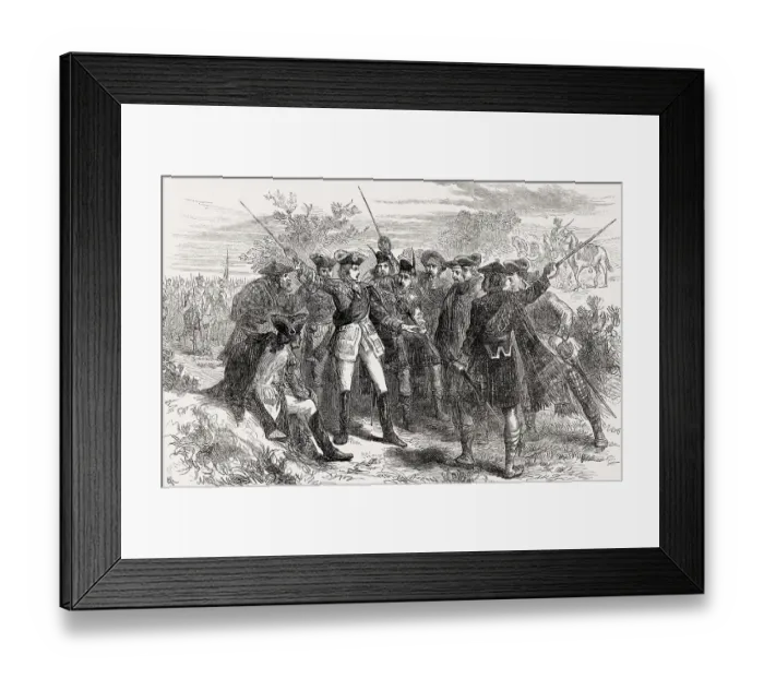 Framed Print : John Erskine, Earl of Mar proclaiming James VIII King of Scotland