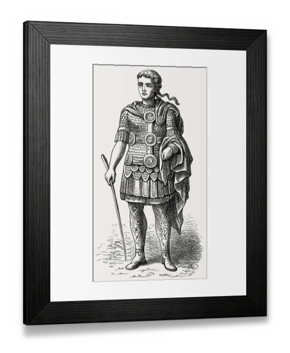 Framed Print : Centurion, ancient Roman infantry