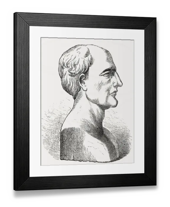 Framed Print : Marcus Claudius Marcellus, c. 268 - 208 BC Framed Print : Marcus Claudius Marcellus, c. 268 - 208 BC