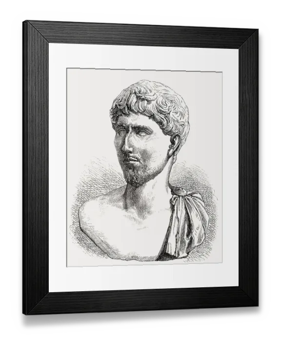 Framed Print : Marcus Aemilius Lepidus, 90 BC