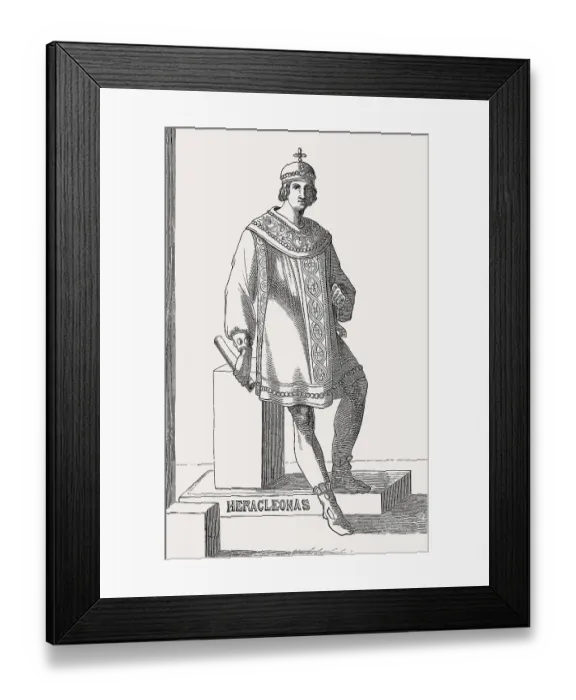 Framed Print : Constantine Heraclius, 626-641 Framed Print : Constantine Heraclius, 626-641