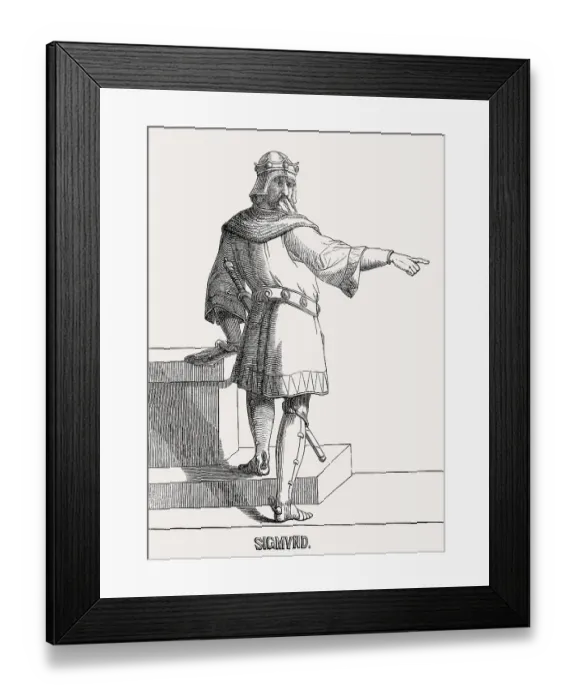 Framed Print : Sigismund of Luxembourg, Holy Roman Emperor from 1433 until 1437 Framed Print : Sigismund of Luxembourg, Holy Roman Emperor from 1433 until 1437