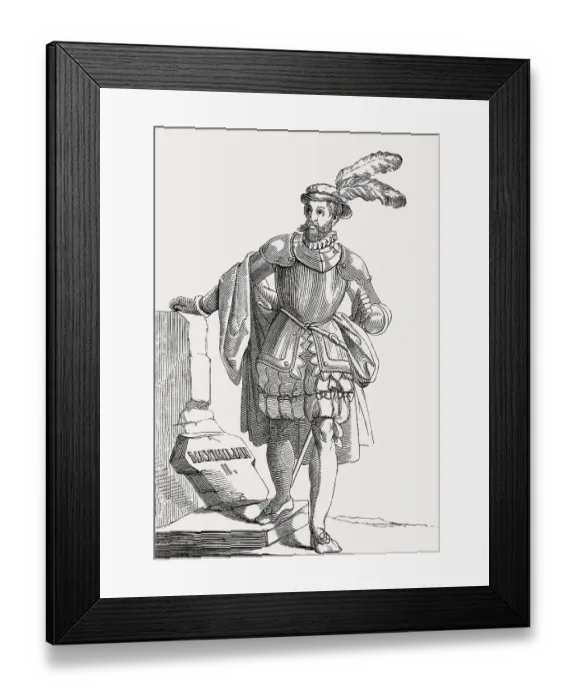 Framed Print : Maximilian II, Holy Roman Emperor from 1564 to 1576 Framed Print : Maximilian II, Holy Roman Emperor from 1564 to 1576