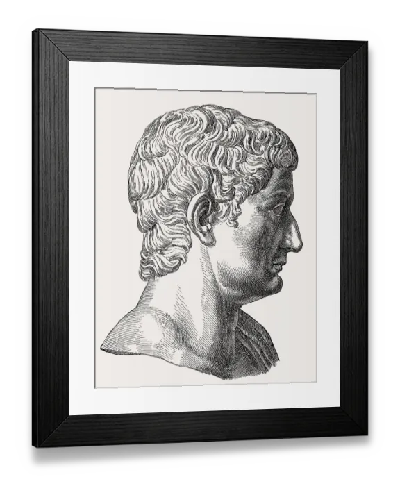 Framed Print : Claudius or Tiberius Claudius Caesar Augustus Germanicus Framed Print : Claudius or Tiberius Claudius Caesar Augustus Germanicus