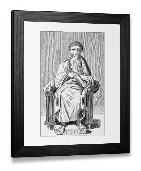 Framed Print : Publius Vergilius Maro, Virgil or Vergil