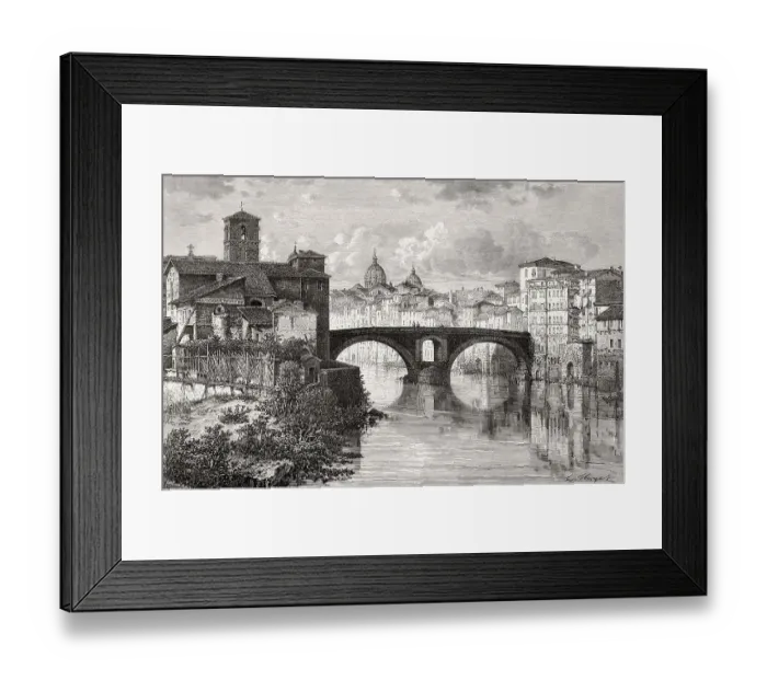 Framed Print : The Basilica of St. Bartholomew