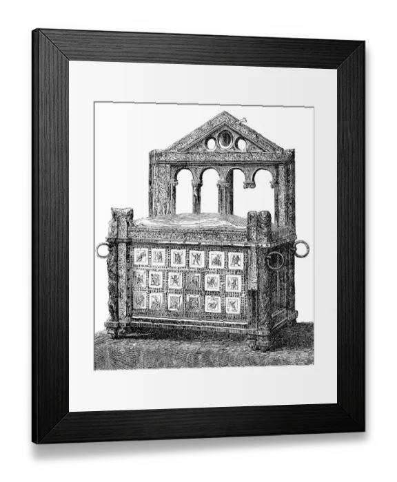 Framed Print : The Chair of Saint Peter, St. Peter's Basilica