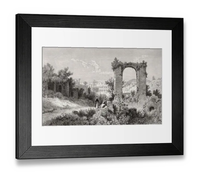 Framed Print : View from the Palatine Hill, Rome Framed Print : View from the Palatine Hill, Rome