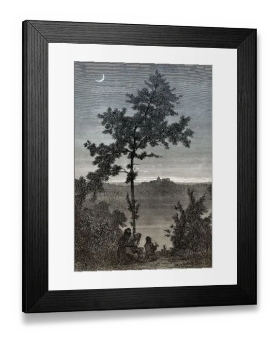 Framed Print : Lake Albano, the Papal Palace of Castel Gandolfo Framed Print : Lake Albano, the Papal Palace of Castel Gandolfo