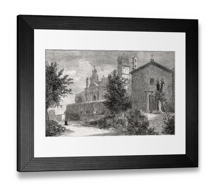 Framed Print : Basilica di Santa Croce in Gerusalemme Framed Print : Basilica di Santa Croce in Gerusalemme