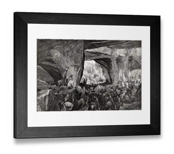 Framed Print : Carnival at Cervara grotto, Italy