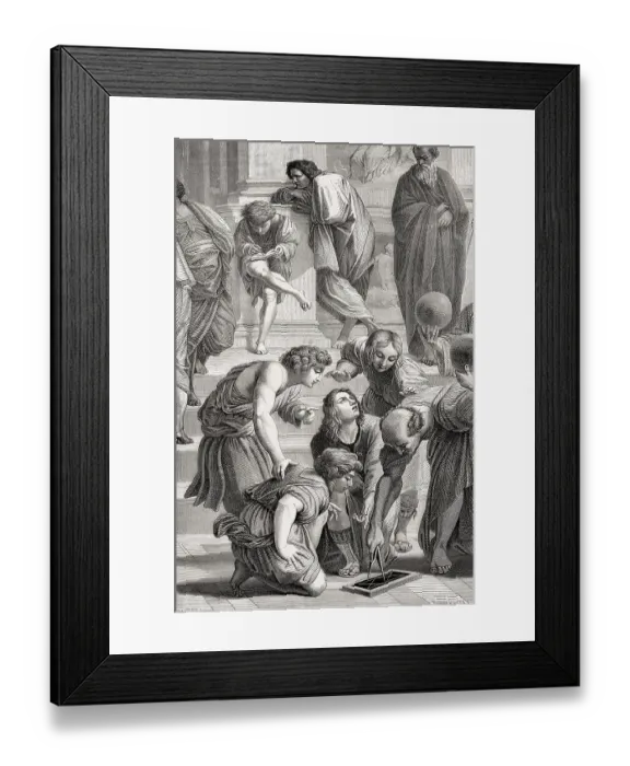 Framed Print : Room of the Segnatura, The School of Athens Framed Print : Room of the Segnatura, The School of Athens