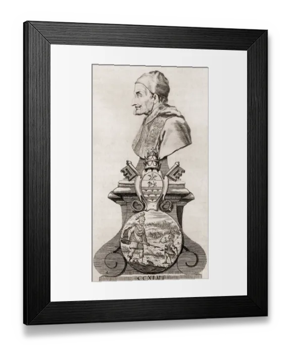 Framed Print : Pope Sixtus V or Xystus V, 13 December 1521 - 27 August 1590 Framed Print : Pope Sixtus V or Xystus V, 13 December 1521 - 27 August 1590