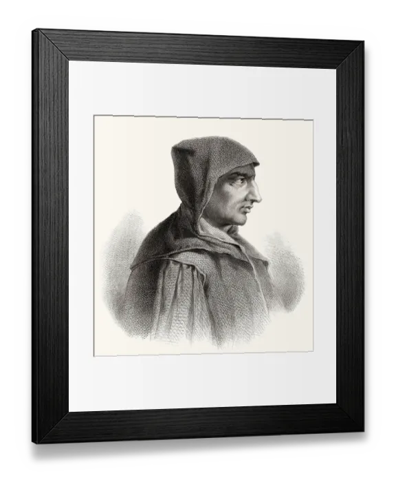 Framed Print : Girolamo Hieronymus Savonarola Framed Print : Girolamo Hieronymus Savonarola