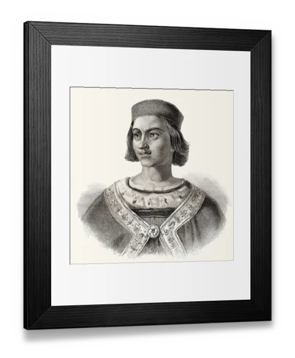 Framed Print : Wenceslaus, Wenceslas, Wenzel, nicknamed the Idle