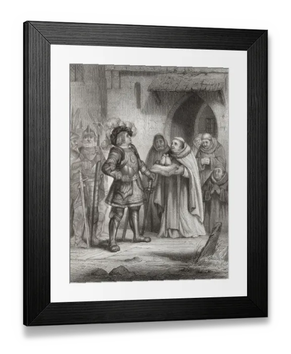 Framed Print : Franz von Sickingen, 1481, 1523