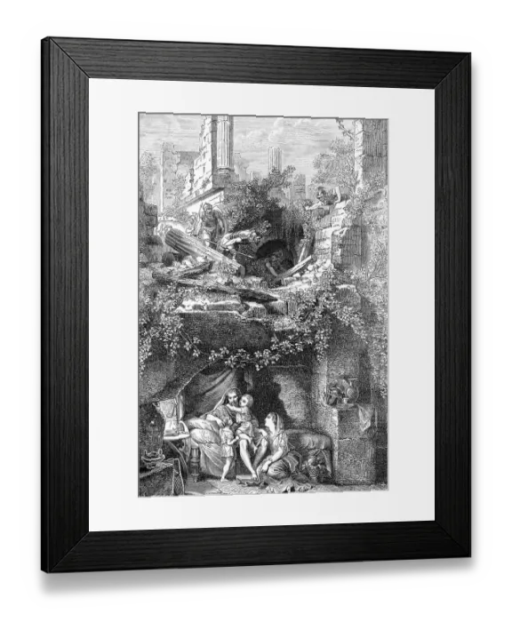 Framed Print : Persecution of Christians in the Roman Empire