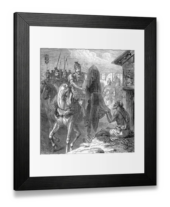 Framed Print : The Charity of Saint Martin of Tours Framed Print : The Charity of Saint Martin of Tours