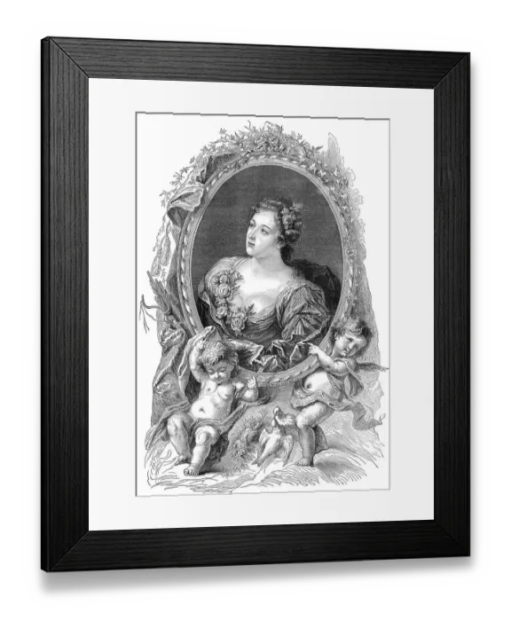 Framed Print : Theophanu c. 955 - 991, Empress consort of the Holy Roman Empire