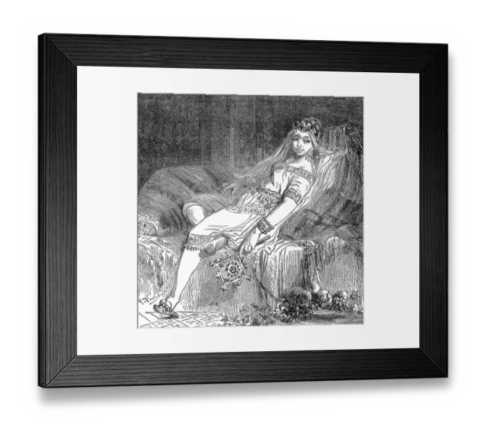 Framed Print : Pasque de Riveri or Madame la Patriarchesse