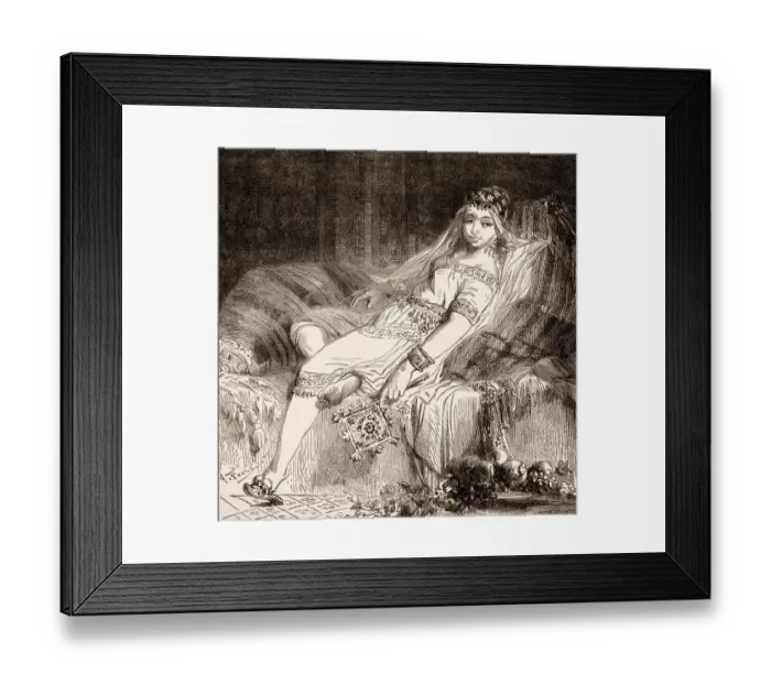 Framed Print : Pasque de Riveri or Madame la Patriarchesse