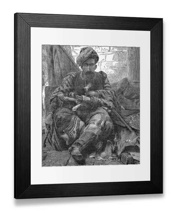 Framed Print : George Castriot or Skanderbeg, 1405 - 1468 Framed Print : George Castriot or Skanderbeg, 1405 - 1468