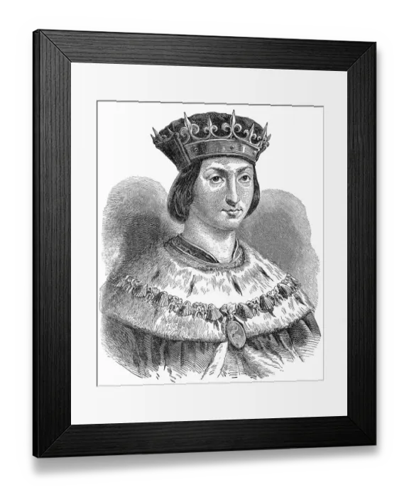 Framed Print : Louis XII, Ludwig XII. 1462-1515, King of France
