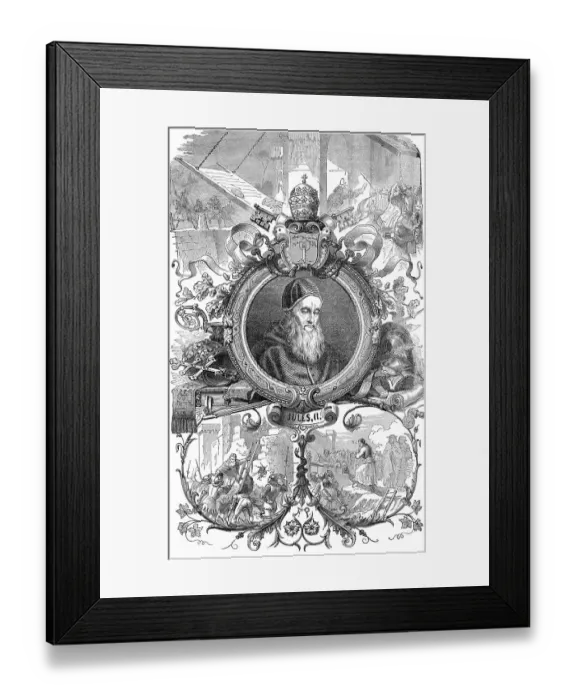 Framed Print : Pope Julius II, 1443 - 21 February 1513