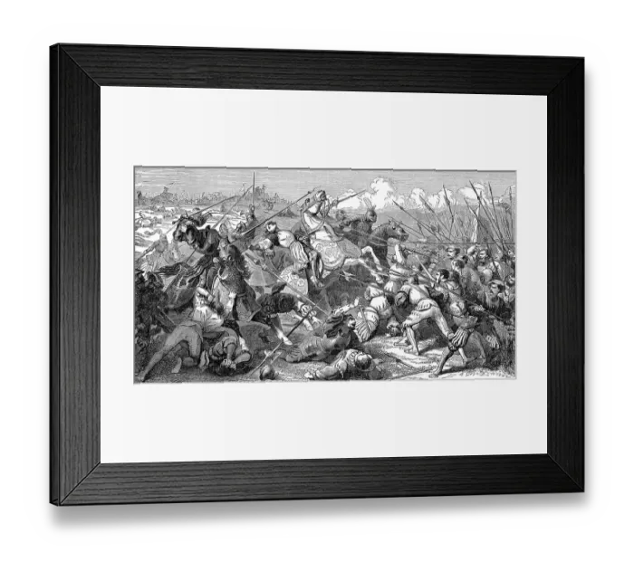Framed Print : Troops of Pope Julius II besieging Bologna, 1506 Framed Print : Troops of Pope Julius II besieging Bologna, 1506