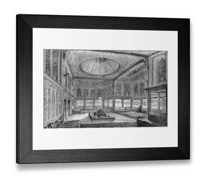 Framed Print : Decoration in the papal palace, 15th century